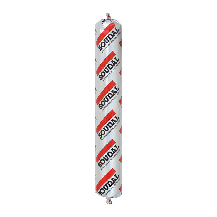 Sellador de Poliuretano Soudaflex Gris 40FC Soudal 600 ml