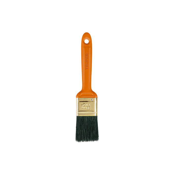 Brocha profesional 1 1/2" con mango de plástico Truper