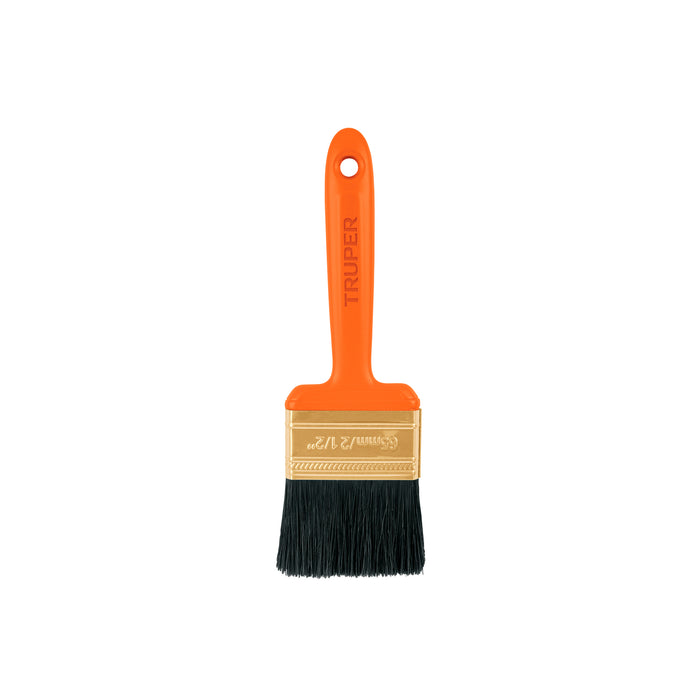 Brocha profesional 2 1/2" con mango de plástico Truper