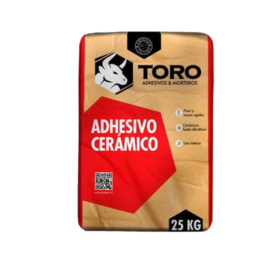 Adhesivo para Cerámicas Toro 25 KG
