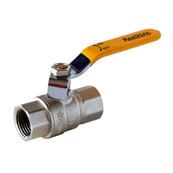 Llave de Bola para Gas Koaligas 1/2"HI-1/2"HI