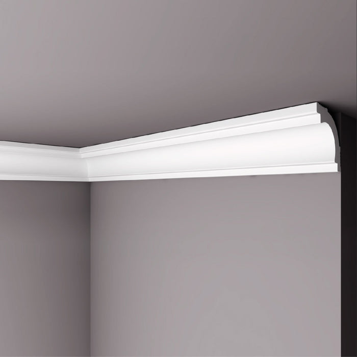 Moldura Lisa para Cielo Poliestireno M38 38X38 mm 2 mts