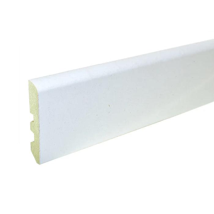 Guardapolvo MDF Fotolaminado Blanco 12X68X2400 mm GP22 Reperf