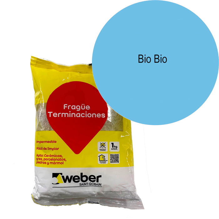 Frague Pisos y Muros Antihongos Weber Bio Bio 1 KG