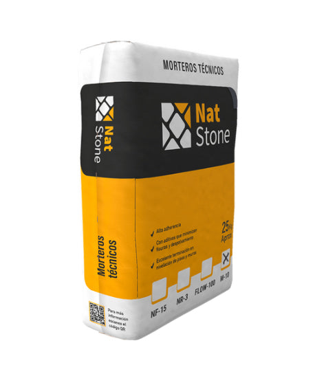 Mortero Maquillaje M-10 Natstone 25 Kg