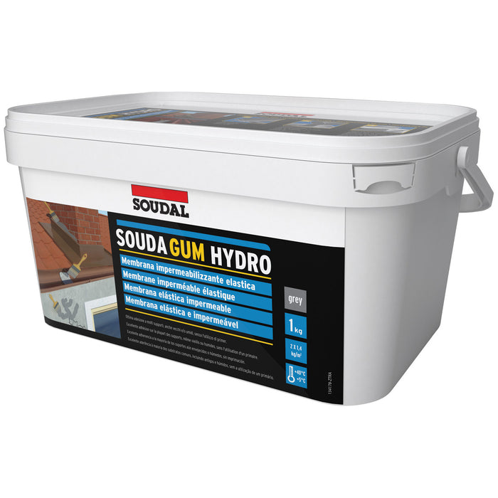 Membrana Impermeabilizante Soudagum Hydro Kit Soudal 1 Kg