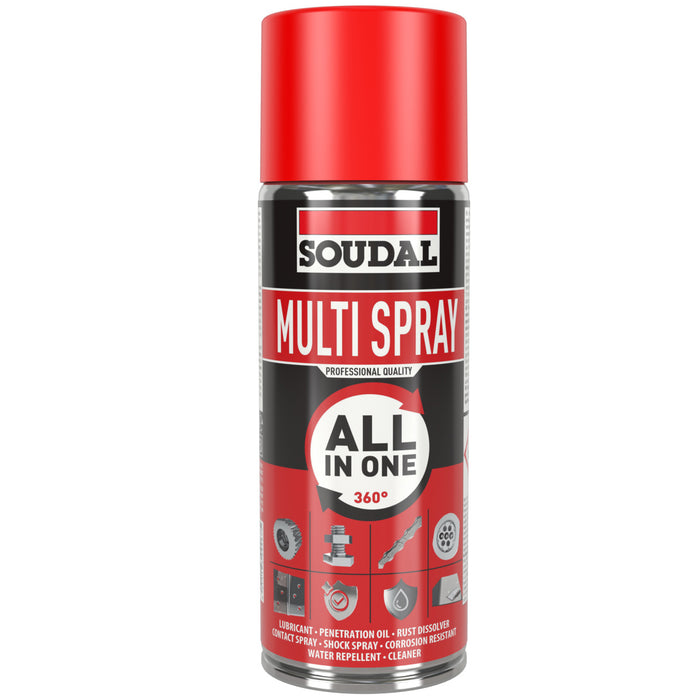 Lubricante Multi Spray 8 en 1 Universal 400 ml Soudal
