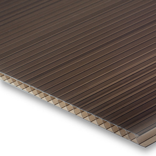 Policarbonato Alveolar 1050X2900X6 mm Bronce