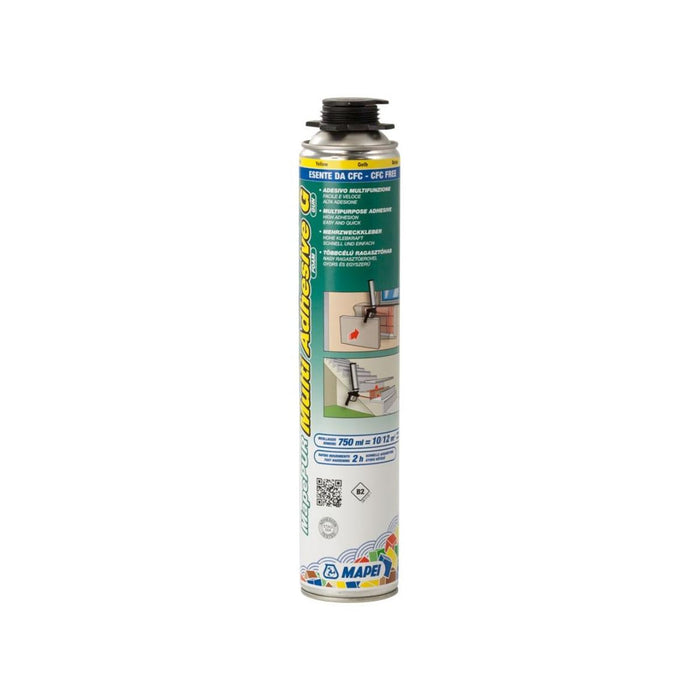 Espuma adhesiva Mapepur MAPEI frente a adhesivo cementicio para EIFS