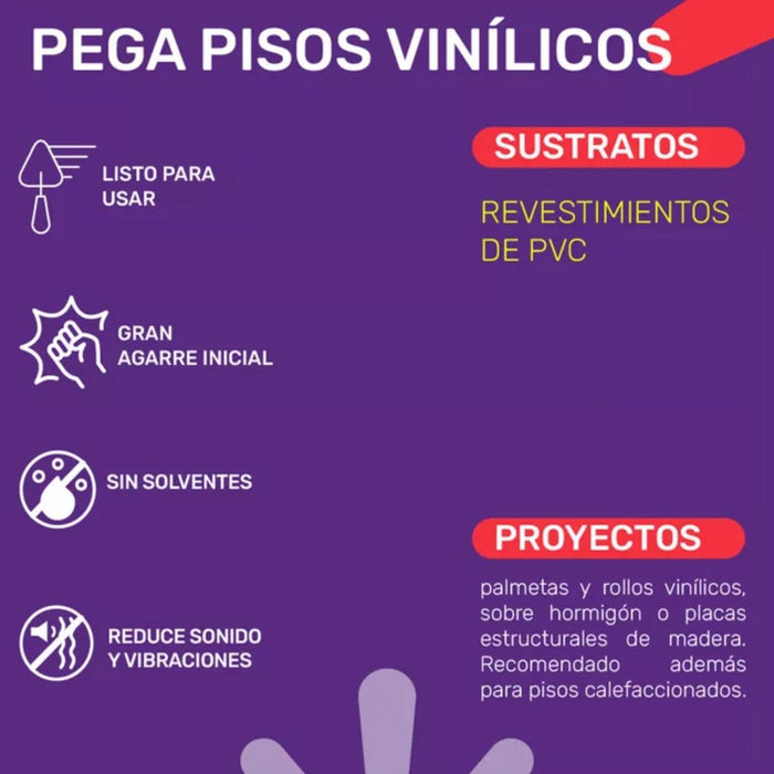 Adhesivo Pega Vinilico Afix Balde 4.5 kg