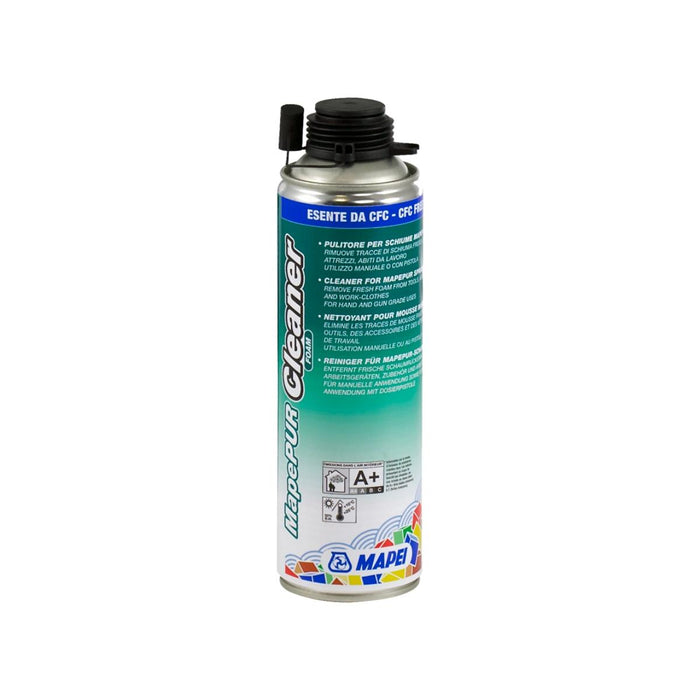 Caja de 12 limpiadores de espuma de poliuretano Mapepur Cleaner CRT 500 ml Mapei
