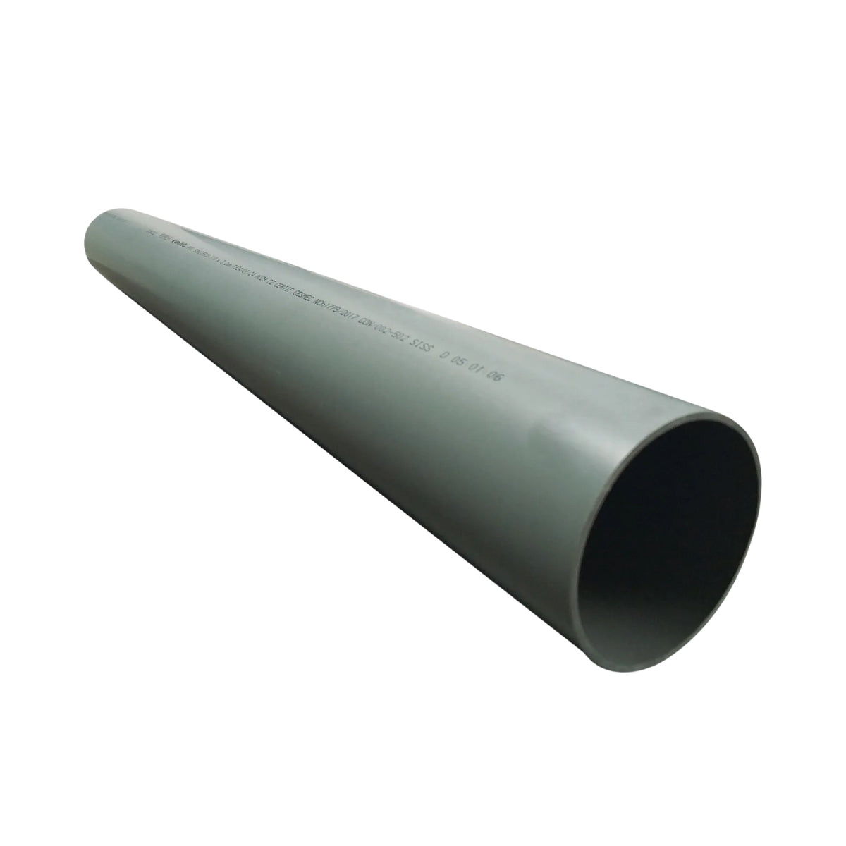 Tubo PVC Sanitario Gris Agua 110 mmx100 cm — BPMAC