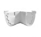 Conector Exterior 110 mm para Canaleta PVC Blanco