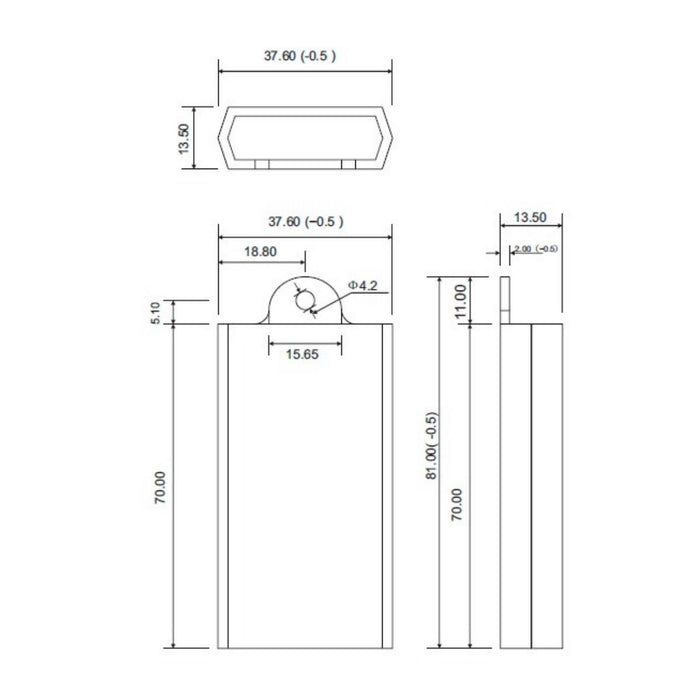 Protector de transientes y sobrevoltaje 10kv/10ka