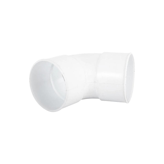 Codo 67,5° H-H PVC Para Tubo de Bajada Canaleta Blanco