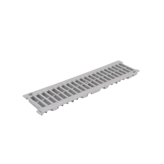 Set Canaleta Peatonal Drenaje Rejilla PVC Aguas Lluvia Nicoll