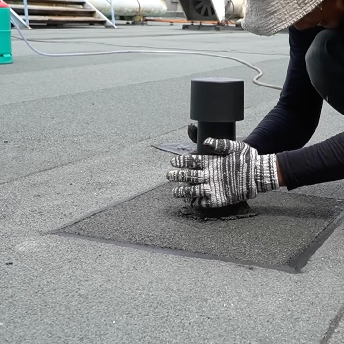 Membrana asfáltica Mapethene TA Mapei para impermeabilización de techos