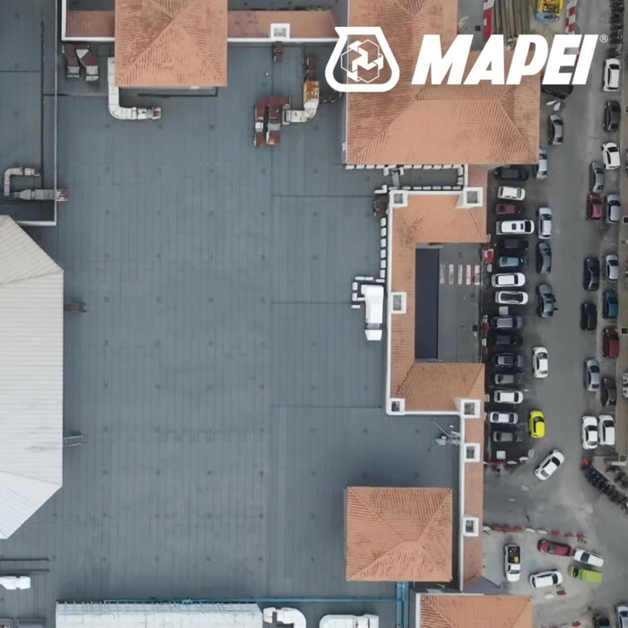 Membrana asfáltica Mapethene TA Mapei para fundaciones y sótanos