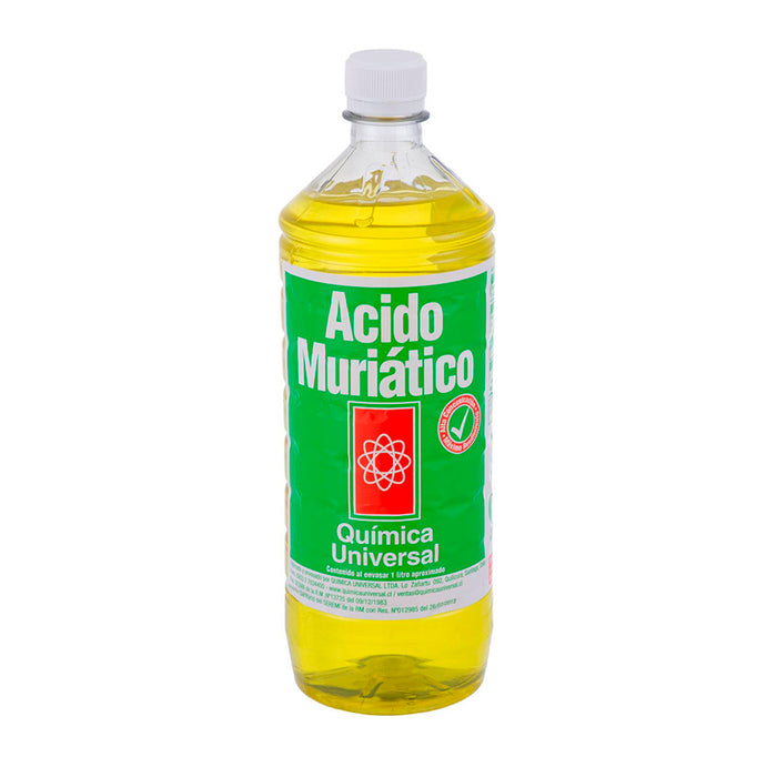 Ácido Muriático Química Universal 1 Lt