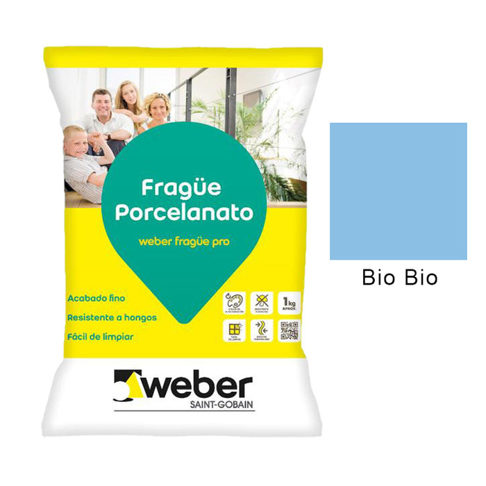 Fragüe Porcelanato Weber Bio Bio 1 KG