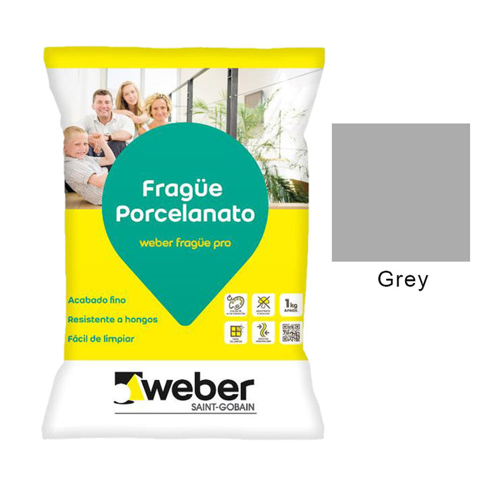 Fragüe Porcelanato Weber Grey 1 KG