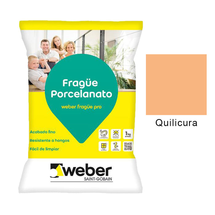 Fragüe Porcelanato Weber Quilicura 1 KG