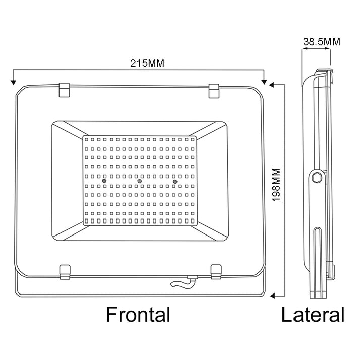 Foco Proyector de área SMD Light Thin 100W