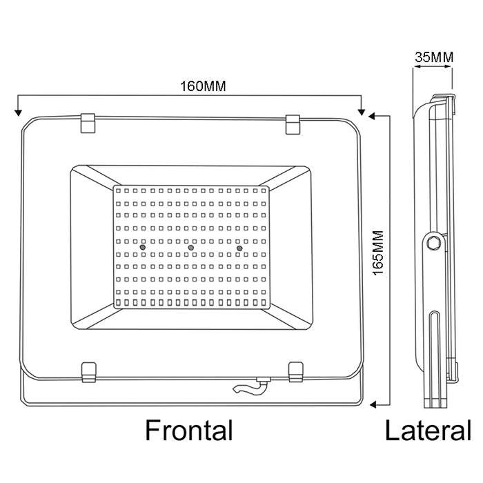 Foco Proyector de área SMD Light Thin 50W