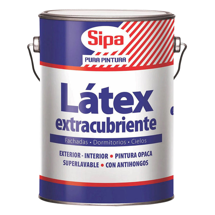 Látex Extracubriente Blanco Galón Sipa