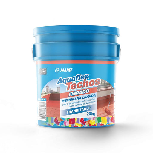 Membrana Líquida Aquaflex Techos Fibrado Mapei Tineta 20 Kg