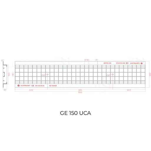 rejilla acero galvanizado b125 ge 150 ucb ancho 20 cm