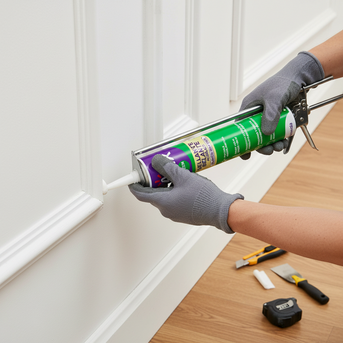 Sellador Acrílico Blanco Pintable AFIX 430 grs