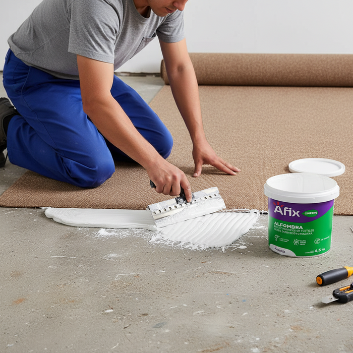 Adhesivo Pega Alfombra Afix Galón 4.5 kg