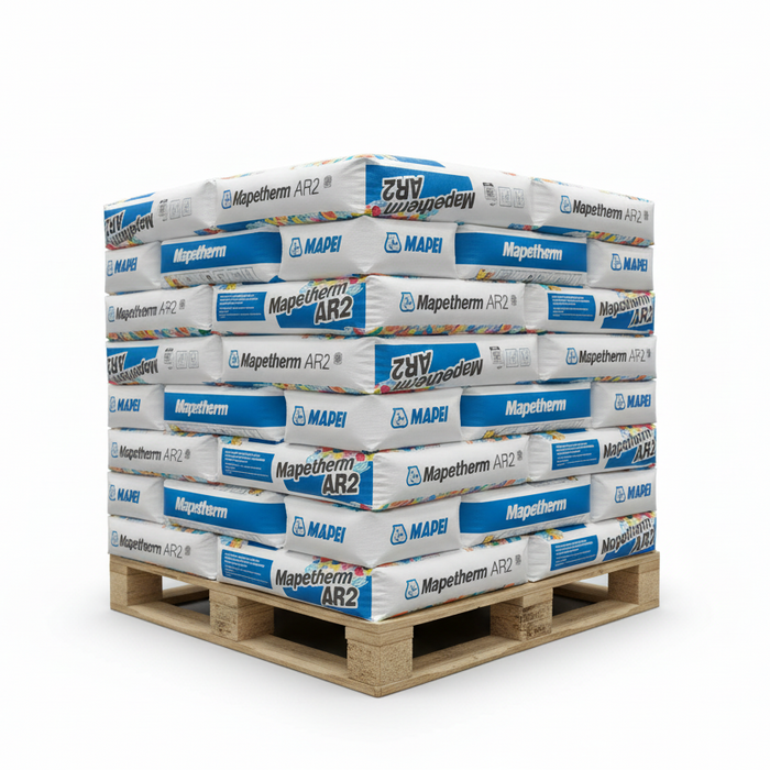 Adhesivo EIFS Aislación Térmica Base Coat Mapei AR2 Pallet 72 Sacos