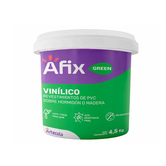 Adhesivo para Piso Vinilico Afix Balde 4.5 kg