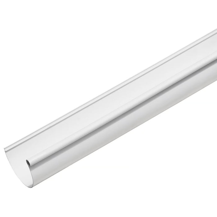 Canaleta de Techo UV P25 Color Blanco Largo 4 mt Vinilit