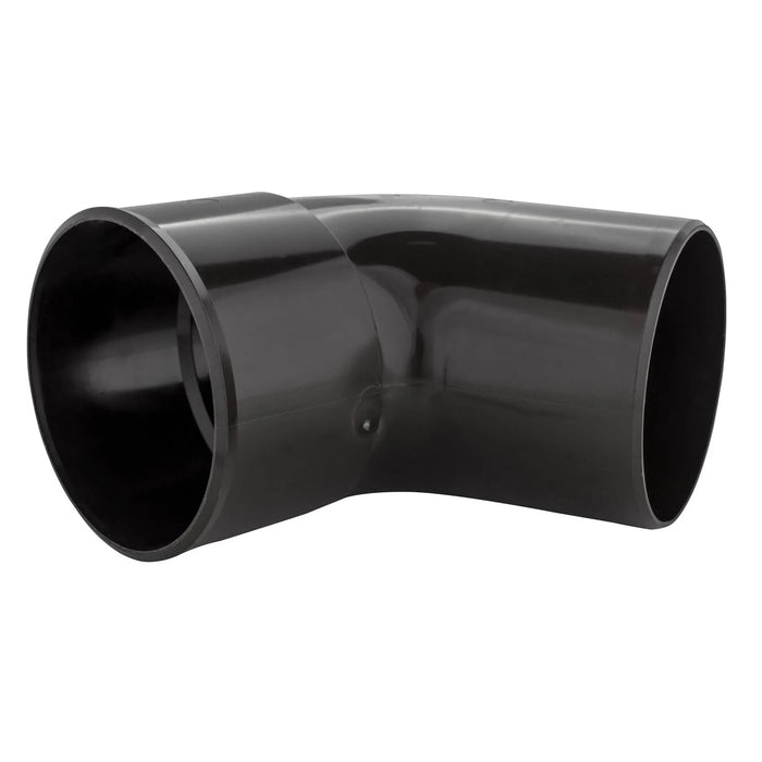 Codo 67,5° PVC Para Tubo de Bajada Canaleta Marrón