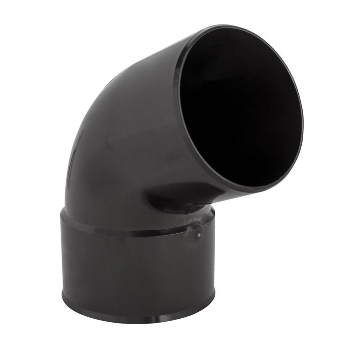 Codo 67,5° PVC Para Tubo de Bajada Canaleta Marrón