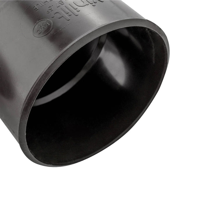 Codo 87,5° PVC Para Tubo de Bajada Canaleta Marrón