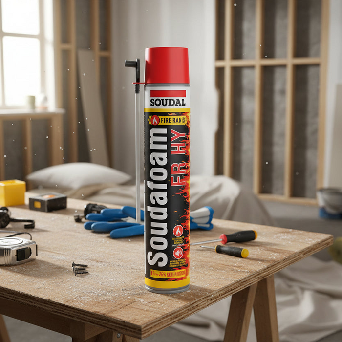 Espuma Ignífuga Expansiva Poliuretano 750 ml Soudal