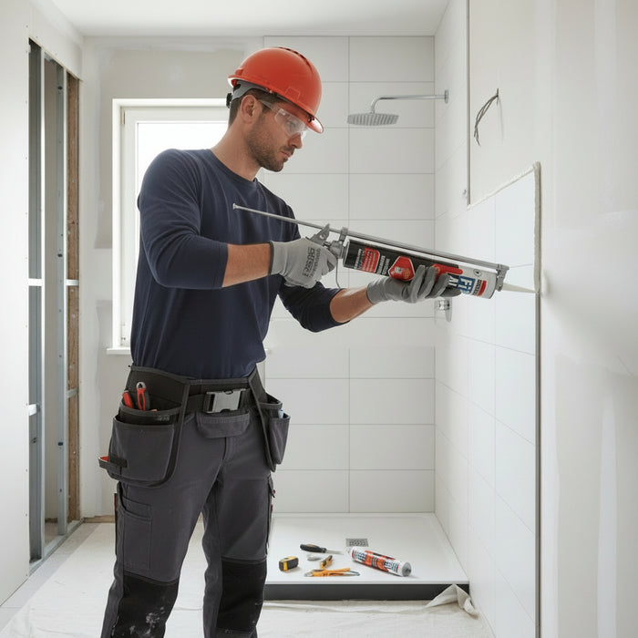 aplicacion pegamento fix all soudal tubo