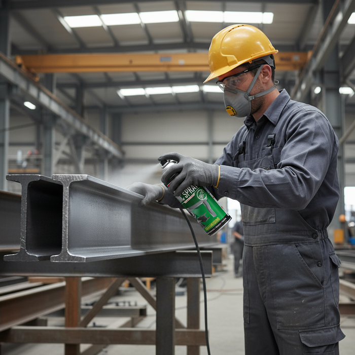 Spray Galvanizado en frío Zinc Spray 98% Mate 400 ml Soudal