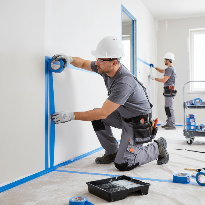 Cinta de Enmascarar Masking Azul 48 mm X 50 mts Tesa