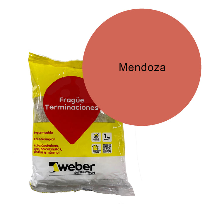 Fragüe Pisos y Muros Antihongos Weber Mendoza 5 KG