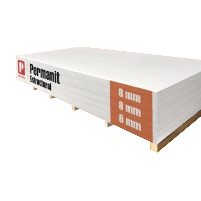 Plancha Permanit Fibrocemento 1200 X 2400 X 8 MM