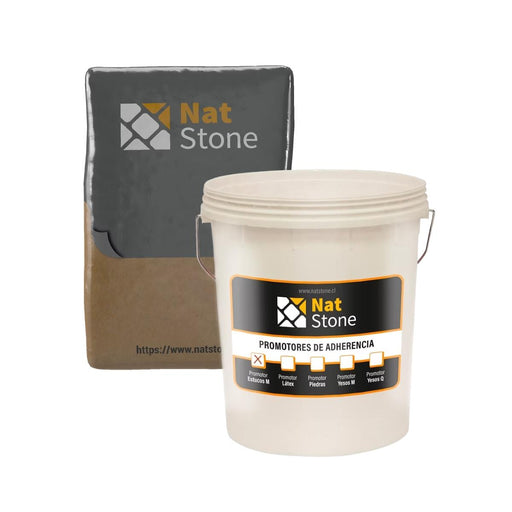 promotor de adherencia estucos m natstone bicomponente 30 kg
