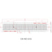 rejilla galvanizada GN 150 UCA 20 cm de ancho