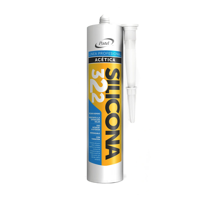 Silicona Baño y Cocina PAT322 Patel Acética 280 ml