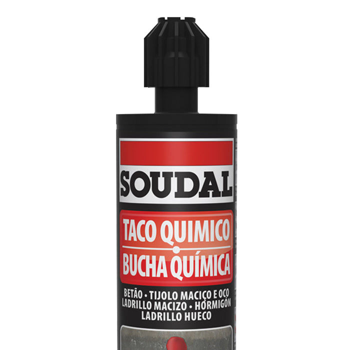 Adhesivo Anclaje Químico Profesional CA1400 280 ml Soudal