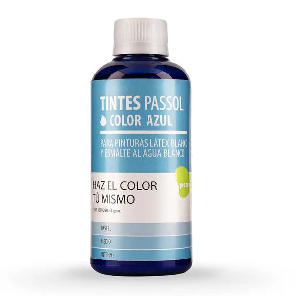 Tinte Concentrado para Pintura Variedad de Colores 250 ml Passol